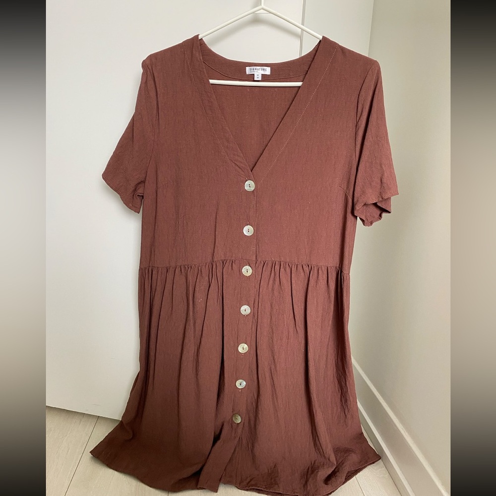 Reitmans Signature Rose pink dress